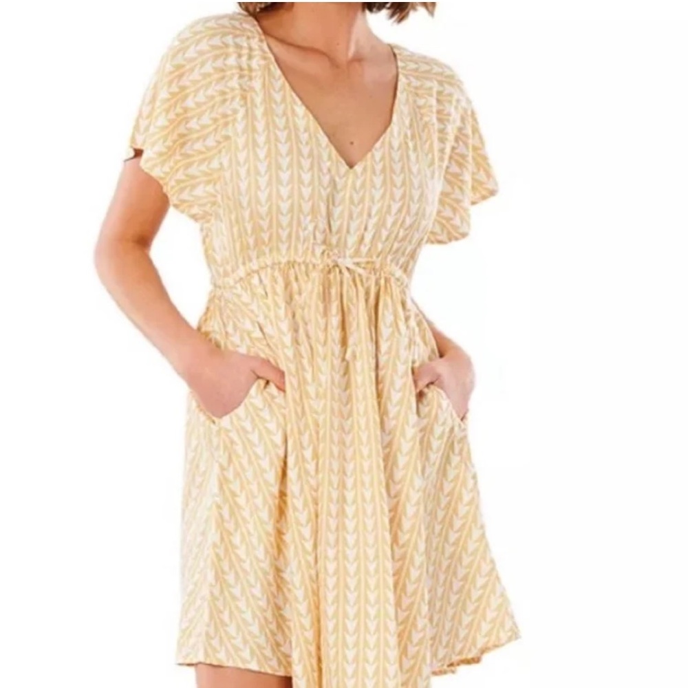 Rip Curl Geometric-Print Dress